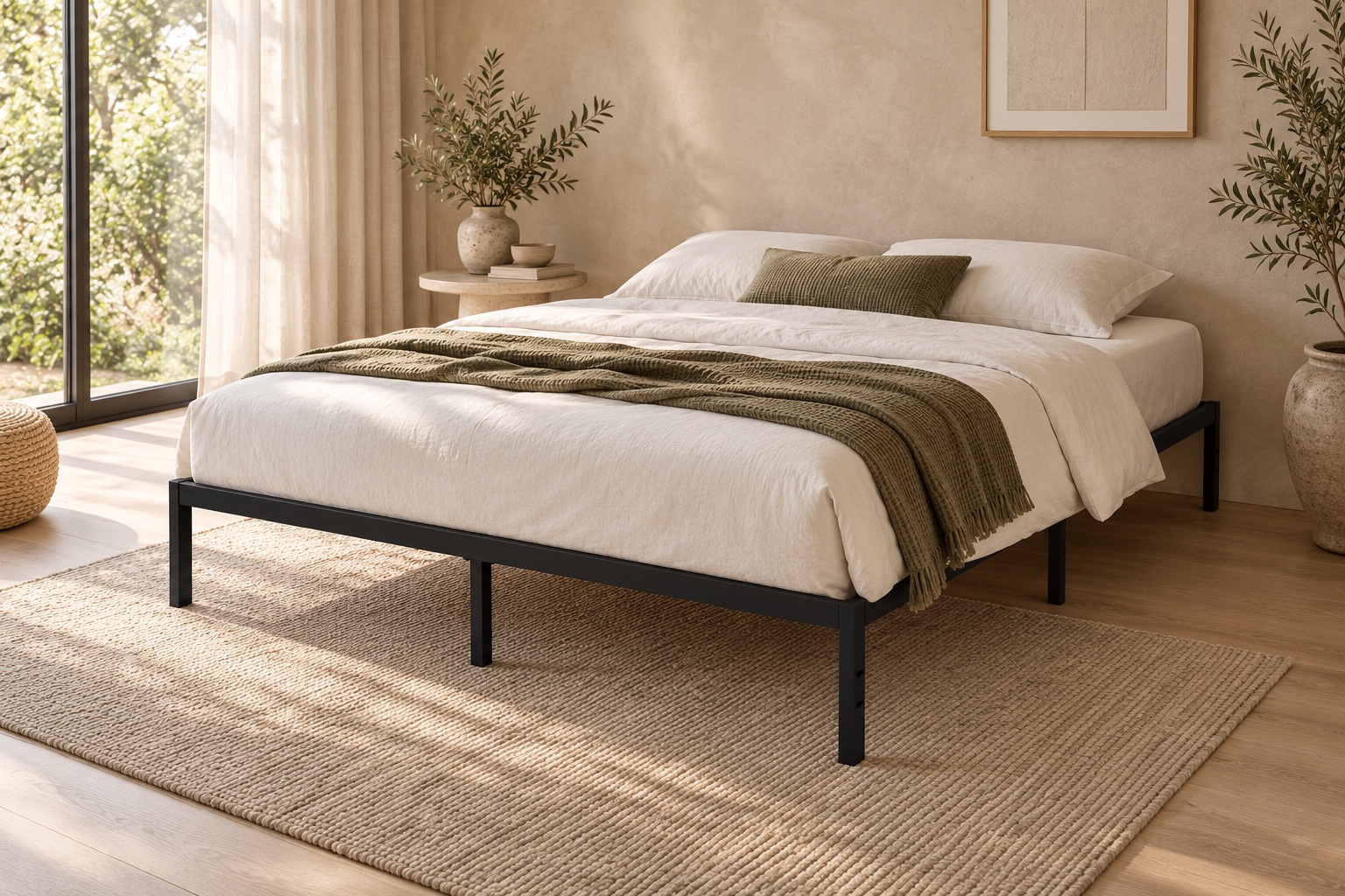 Minimalistic Bed Frame by Big Ben Furniture